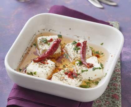 Fromage frais surprise pimenté