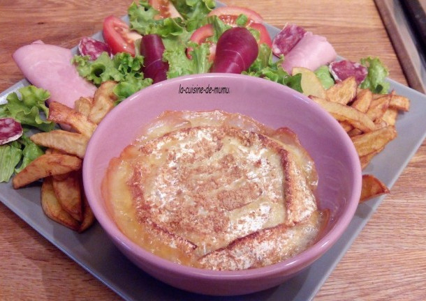 Fromage Mont d'Or au four