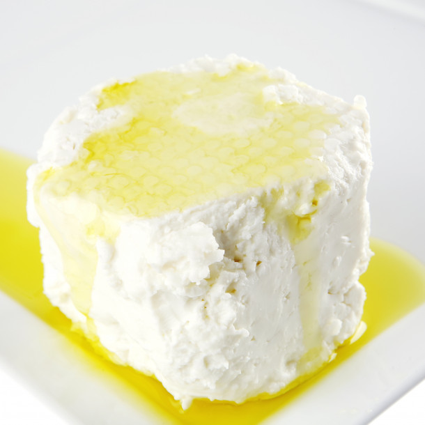 Fromages de chèvre à l'huile d'olive