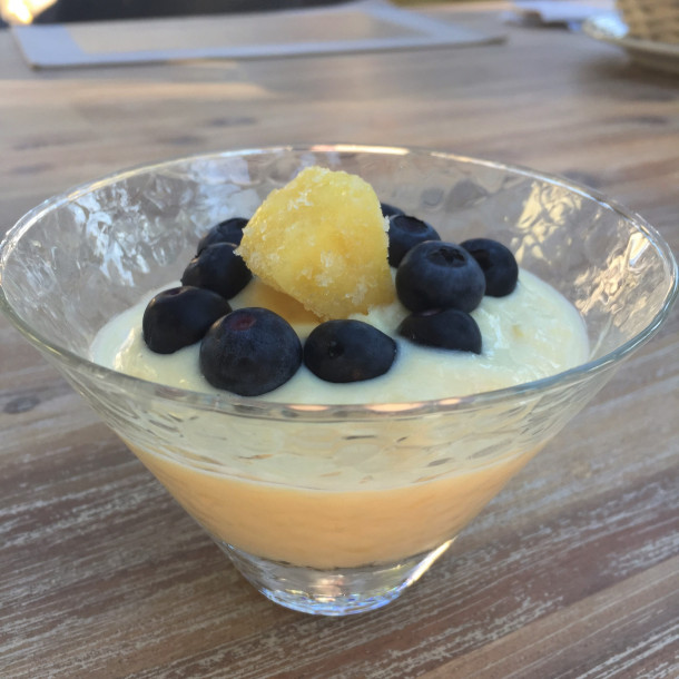 Frozen yogurt à l’ananas