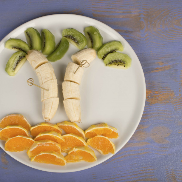 Fruits en palmiers