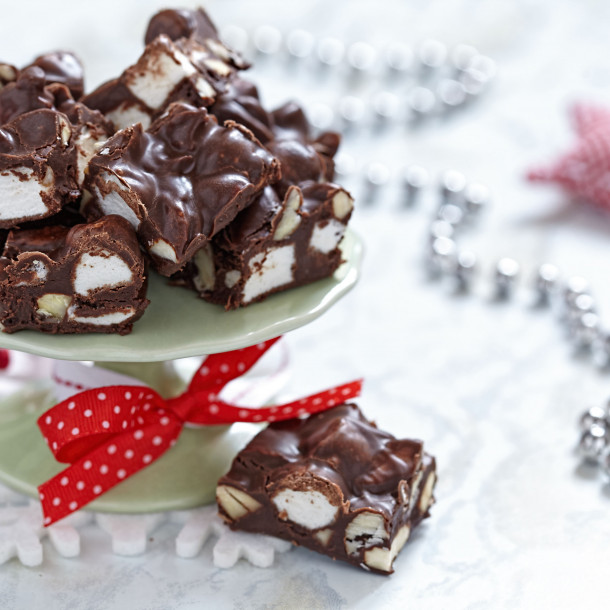 Fudge chocolat-guimauve