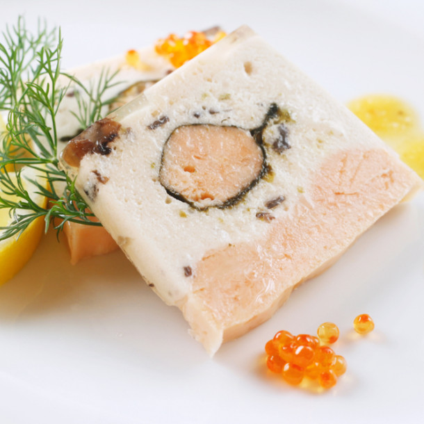 Galantine de saumon