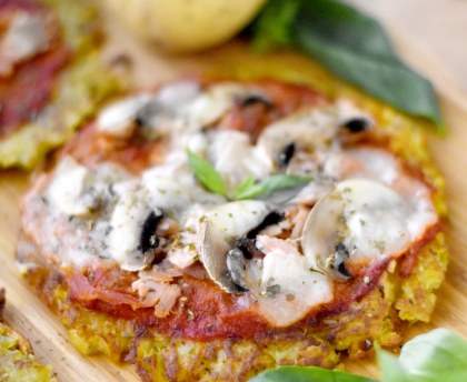 Galette de pommes de terre façon pizza
