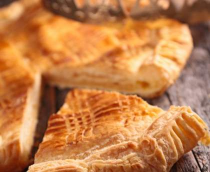 Galette des rois à la frangipane de noisette