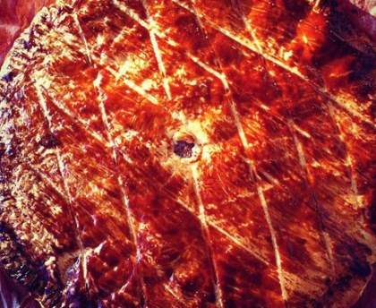 Galette des rois à la poudre de noisette et chocolat