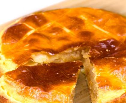 Galette des rois à l'onctueuse crème d'amande
