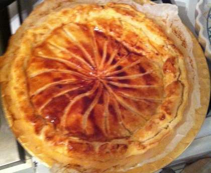 Galette des rois aux pommes gourmandes