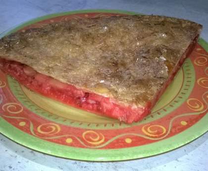 Galette des rois aux pralines roses et crème patissière