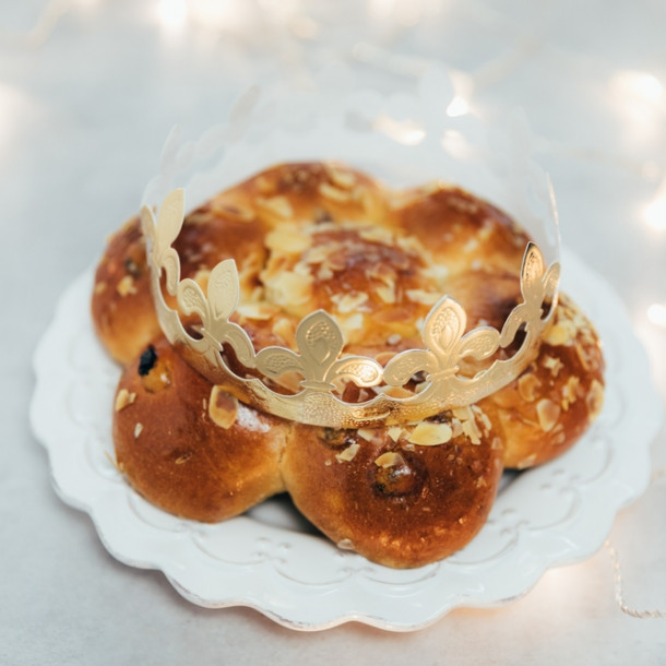 Galette des rois briochée au chocolat