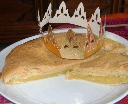 Galette des rois façon macaron 