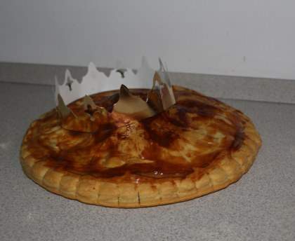 Galette des rois poires-chocolat