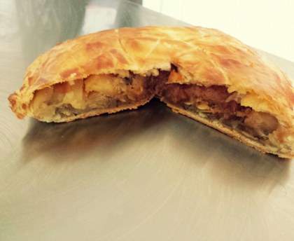 Galette des rois pommes-noisette