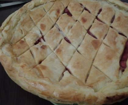 galette des rois pommes/framboises
