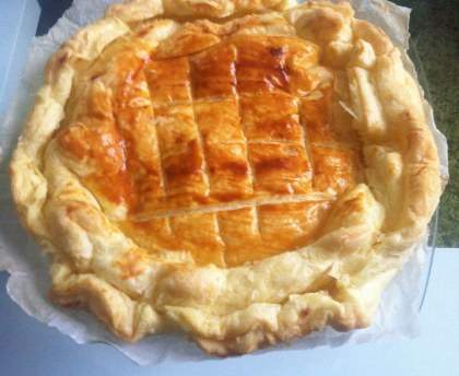 Galette frangipane vanillée