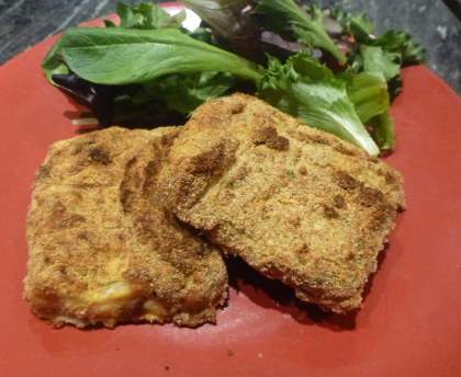 Galettes de saumon à la niçoise
