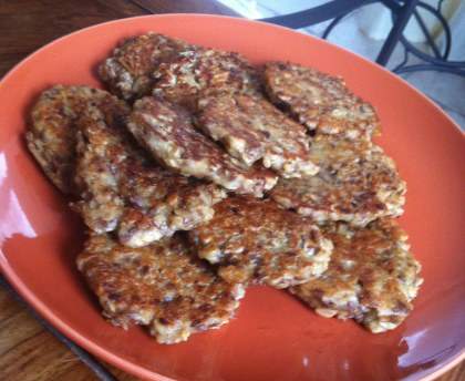Galettes diététiques et gourmandes aux pommes