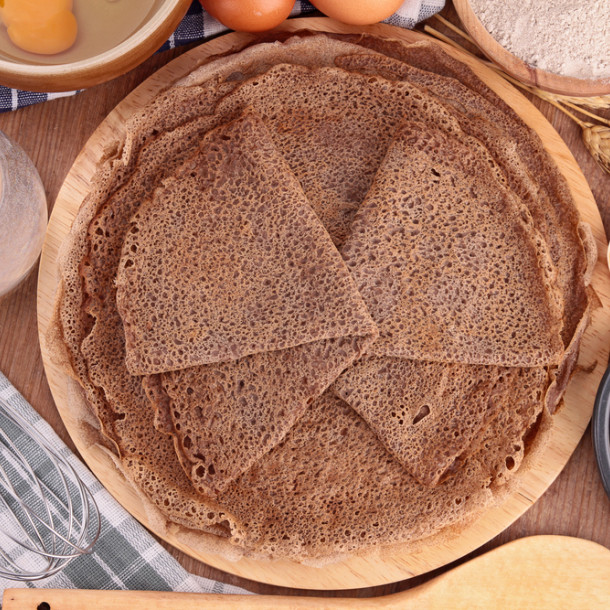 Galettes sarrasin sans repos