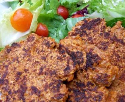 Galettes thon tomate