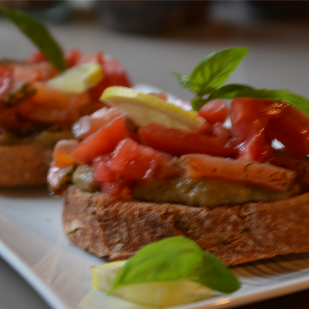 Garden Party : tartine de fin d'été