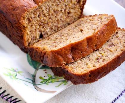 Gâteau à la banane et aux épices