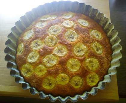 Gâteau à la banane et noix de coco