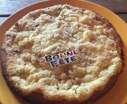 Gâteau à l'ananas et noix de coco