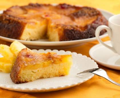 Gâteau à l'ananas express