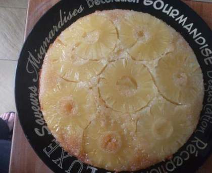 Gâteau à l'ananas très simple