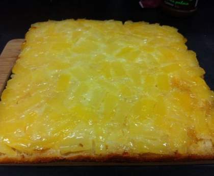 Gâteau à l'ananas