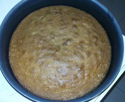Gâteau à l'orange d'avant fêtes
