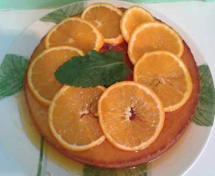 Gâteau à l'orange moelleux et fondant
