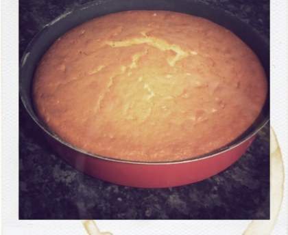 Gâteau aérien (crème fraîche) très rapide