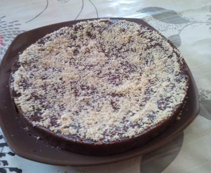 Gâteau au chocolat, amandes et noisettes