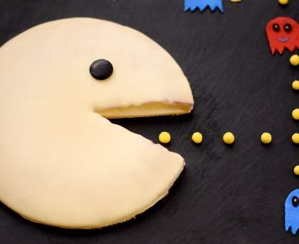 Gâteau au chocolat blanc, glaçage chocolat blanc !