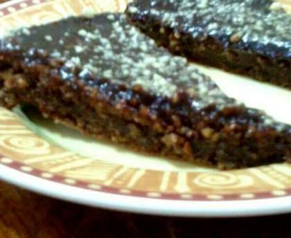 Gâteau au chocolat et amandes