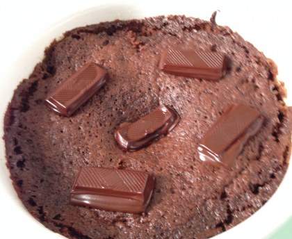 Gâteau au chocolat (micro-onde)