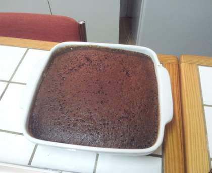 Gâteau au chocolat spécial micro-ondes