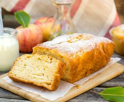 Gâteau au Flamby et aux pommes