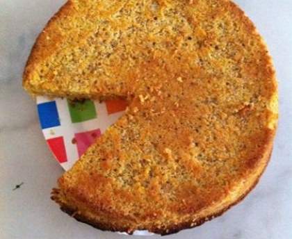 Gateau au yaourt à la noisette et à la carotte