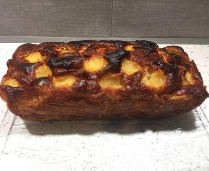 Gâteau au Yaourt à l'ananas et aux pommes