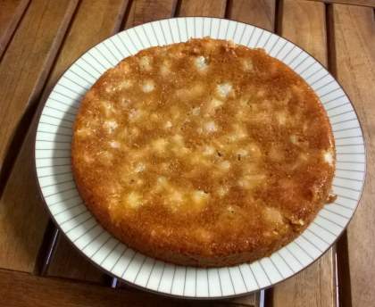 Gâteau au yaourt aux litchis