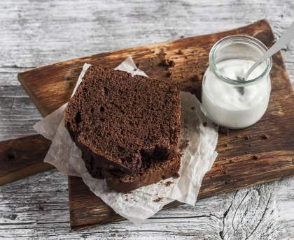 Gâteau au yaourt et au chocolat