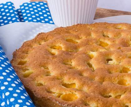 Gâteau au yaourt et aux mirabelles