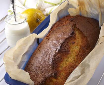 Gâteau au yaourt fourré chocolat