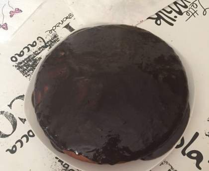 Gâteau au yaourt, noix de coco et chocolat