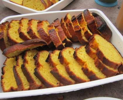 Gâteau au yaourt parfumé à l'orange