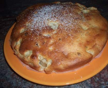 Gâteau au yaourt pomme cannelle