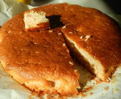 Gâteau au yaourt sans oeufs (au lait)