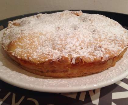 Gâteau aux abricots et aux pommes